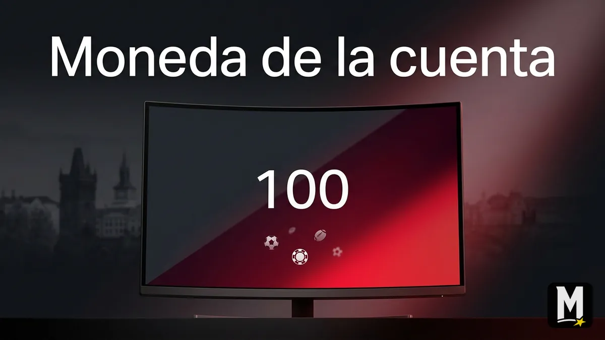 Visualización del saldo de la cuenta de Maxbet en una moneda distinta al peso chileno
