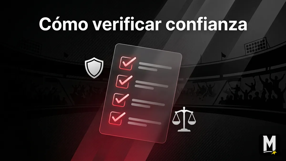 Checklist visual para verificar si una casa de apuestas como Maxbet es confiable